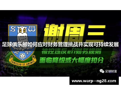 足球俱乐部如何应对财务管理挑战并实现可持续发展